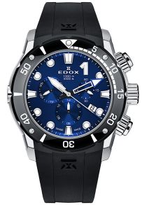 Edox CO-1 Titanium 1000M Divers Chronograph 10242-TIN-BUIN
