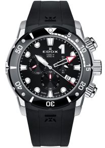 Edox CO-1 Titanium 1000M Divers Chronograph 10242-TIN-NIN