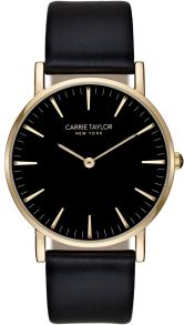 Carrie Taylor Lexington Black Leather CA3834-GOBLBL