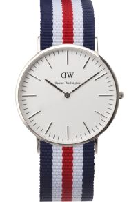 Daniel Wellington Canterbury Sølvfarvet 0202DW