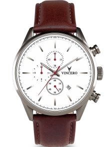 Vincero Chrono S Nickel/Oxblood WhiR-Ox-S20 - Rip