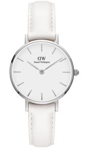 Daniel Wellington Petite 28mm Bondi White Silver DW00100250