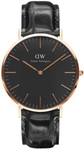 Daniel Wellington Classic Black Reading Rosegoldfarvet 40mm DW00100129
