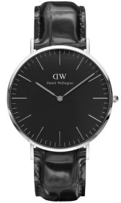 Daniel Wellington Classic Black Reading Sølvfarvet 40mm DW00100135