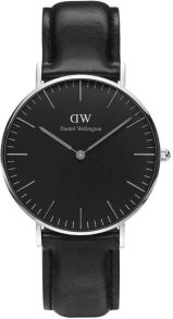 Daniel Wellington Classic Black Sheffield Sølvfarvet 36mm DW00100145