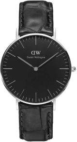 Daniel Wellington Classic Black Reading Sølvfarvet 36mm DW00100147