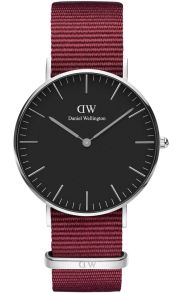 Daniel Wellington Classic Black Roselyn Sølvfarvet 36 MM DW00100274