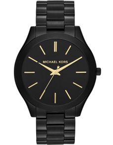 Michael Kors Runway Slim Black/Guldfarvet MK3221