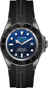 OceanX Sharkmaster 300+ Swiss Made Damascus Steel Special Edition (86 pieces worldwide) SMS322
