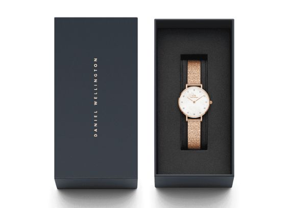 Daniel Wellington Petite Melrose Lumine Pressed Piano 28mm DW00100590