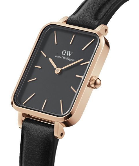 Daniel Wellington Quadro Sheffield Rose Gold Black DW00100435