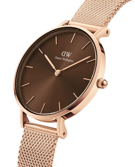 Daniel Wellington Petite Amber 28mm Brown DW00100476