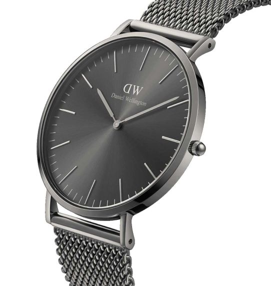 Daniel Wellington Mesh Graphite 40mm DW00100630