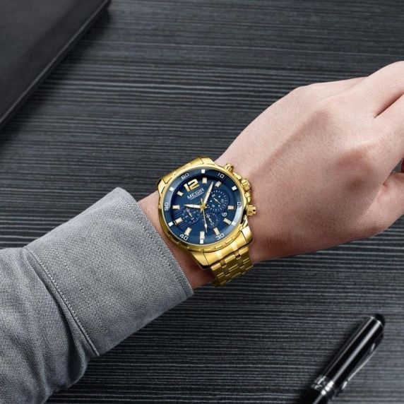 Megir Chronograph MS2068GGD-2N3