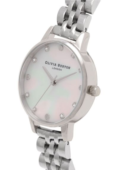 Olivia Burton Classics Midi MOP Silver OB16SE09