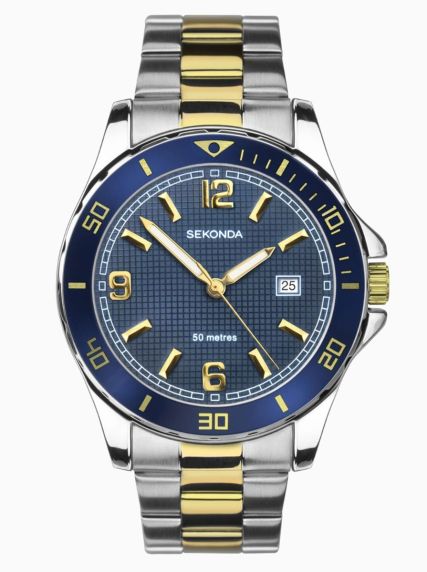 Sekonda Mens Steel Watch 1591