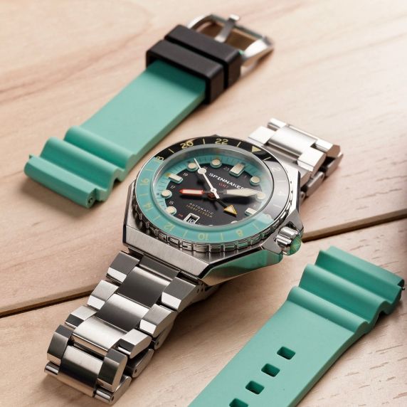 Spinnaker Dumas GMT Automatic Dark Turquoise SP-5119-33